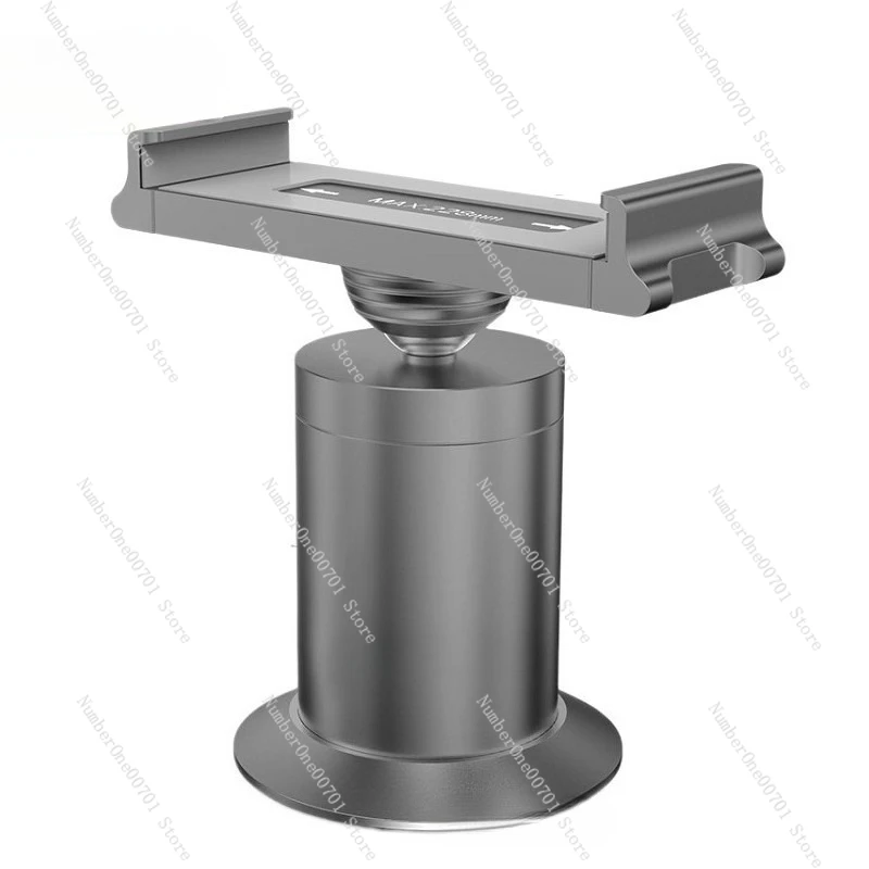 

Aluminum alloy tablet PC holder 12 inches and below desktop telescopic extended snap-on type