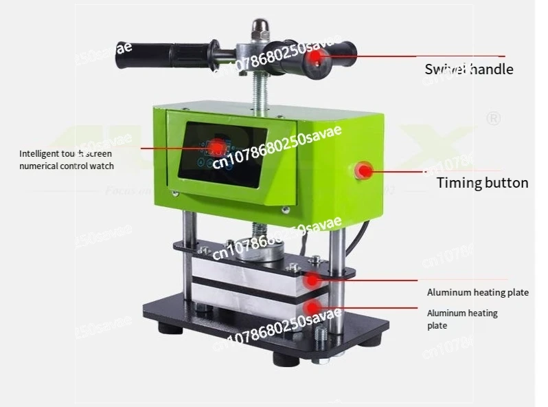 Hand Spinning Machine, Heat Transfer Machine, Double-sided Heating, Heat Transfer, Rosin Press