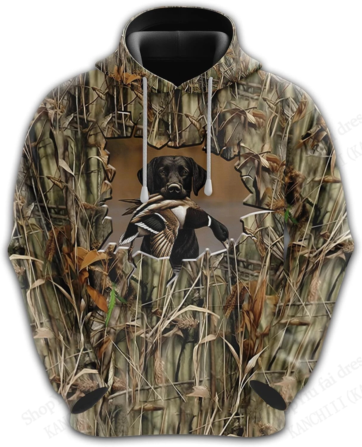 البرية بطة مالارد كامو الصيد الحيوان ثلاثية الأبعاد طباعة هوديس الرجال النساء موضة هوديي البلوز في الهواء الطلق ملابس رياضية هوديي الرجال الملابس