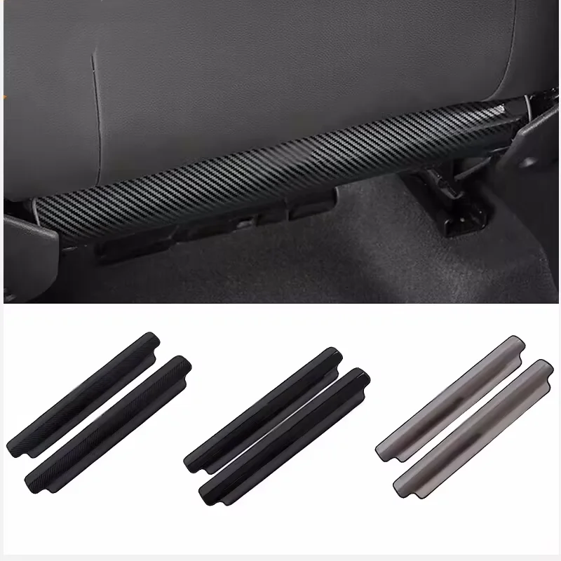 

Seat Anti-Kick Cover Decoration Interior Details Seat Back Child Anti-Dirty Pad For Skoda Karoq Kodiaq 2018-2020 Accessories