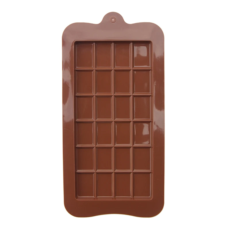 Chocolate Bar Candy Mold Waffle Silicone Mould Baking Tool