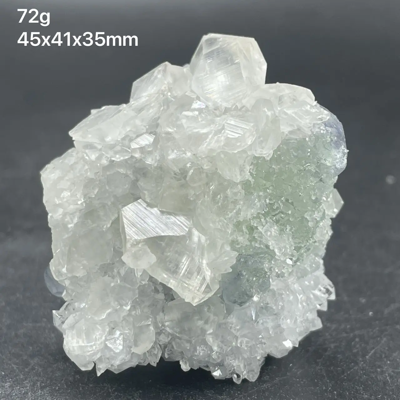 The new 100% natural fluorite, calcite, quartz rainbow healing crystal from Fujian