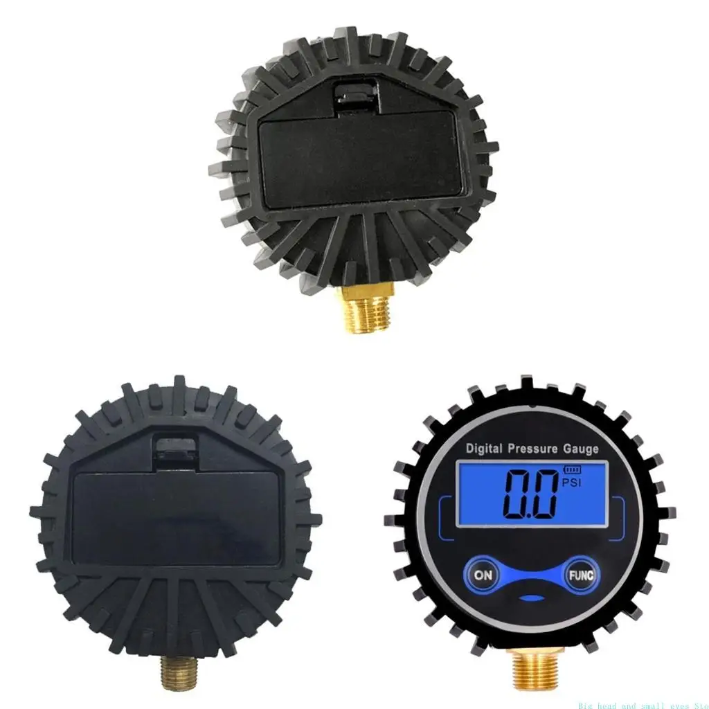 

581C Size Digital Air Pressure Gauge with G1/G1/2 Bottom Connector & Protector
