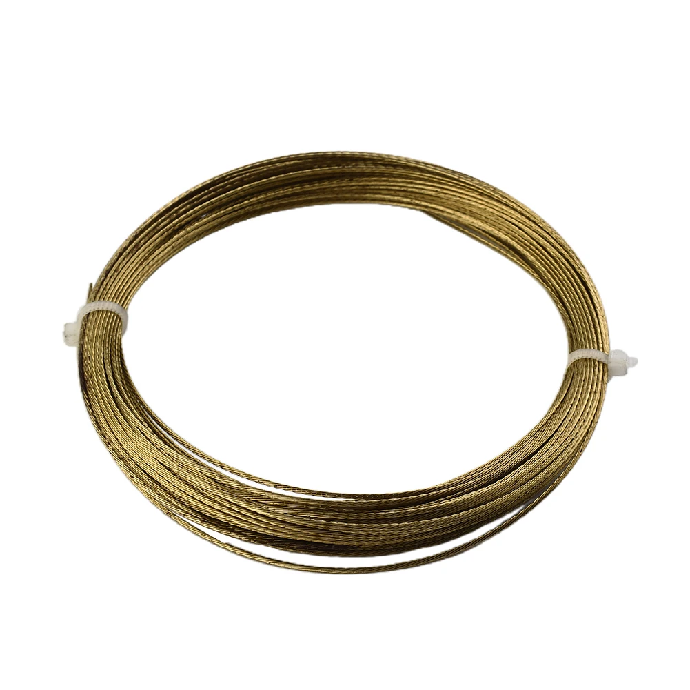 22m 0.8mm Car Windscreen Glass Cutting Cut Out Braided Removal Wire Gold Roll 1*22m Windshield Cutting Braiding Line