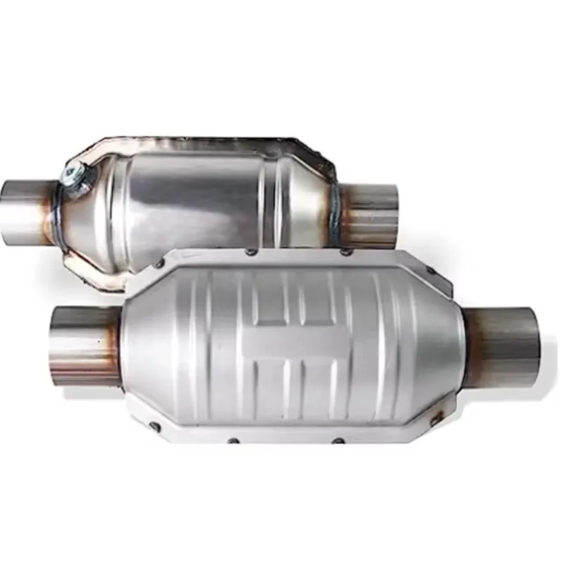 HIgh Quality Stainless Steel Universal Catalyst Shells No Core Carrier Car Exhaust Resonator Empty Catalytic ConvertersATV&UTV