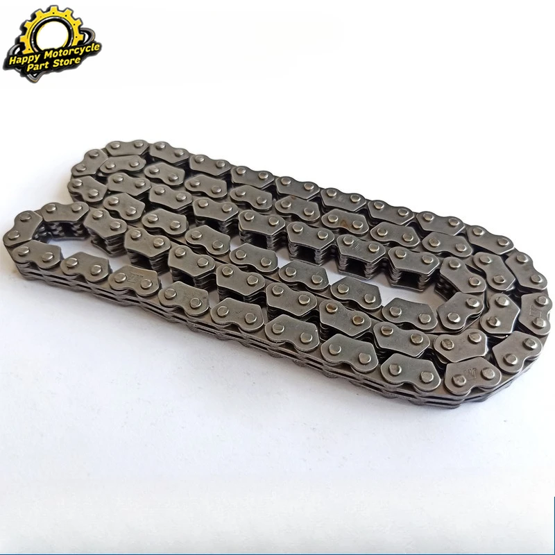 1/2pc 3*4 3x4 118L Link Engine Camshaft Timing Chain For Kawasaki KVF400A KVF360 KVF360A Prairie 360 4x4 Realtree APG HD 400 4