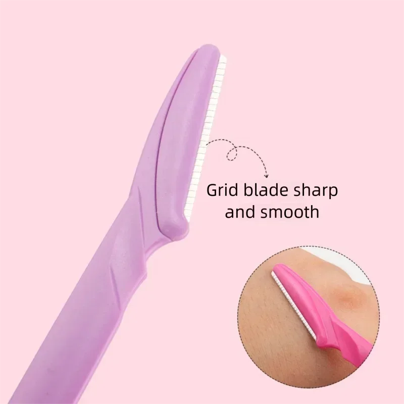 Eyebrow Trimmer Eyebrow Razor Safety Face Shaver Eye Brow Shaper Portable Blades Hair Removal Cutters for Woman Cosmetic Tools