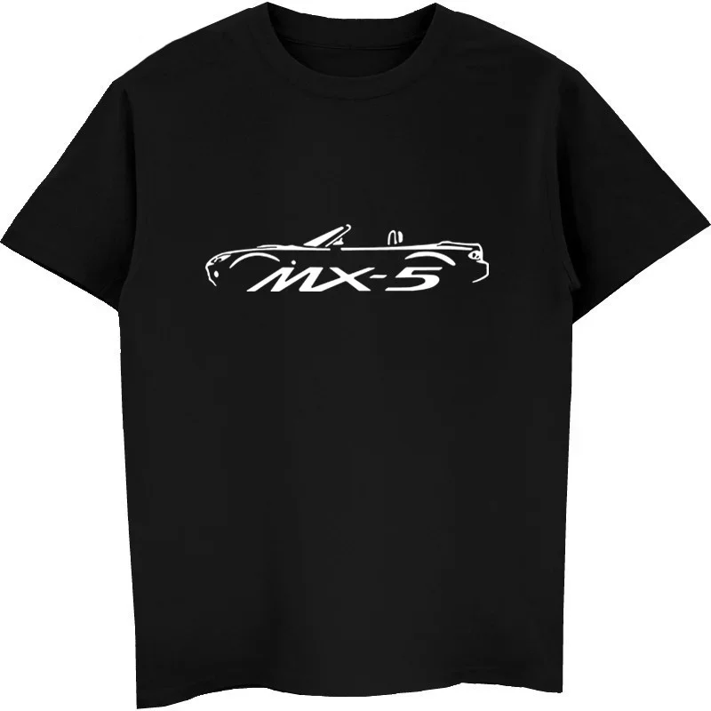 Mx-5 Mx5 Mk3 Roadster Car T-shirt Funny Men Short Sleeve O-neck Cotton T Shirt Cool Tees Tops Harajuku Streetwear Fitness Shirt