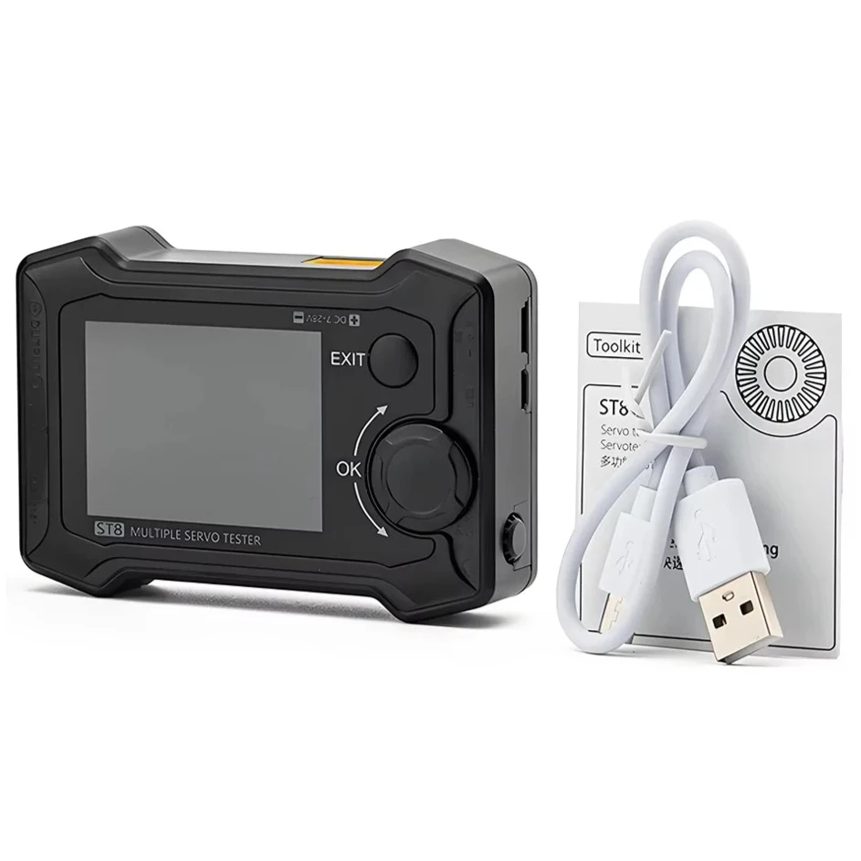 ToolkitRC ST8 8CH 100W 7-28V 10A Servo Integrated Tester PWM/PPM/SBUS Signal