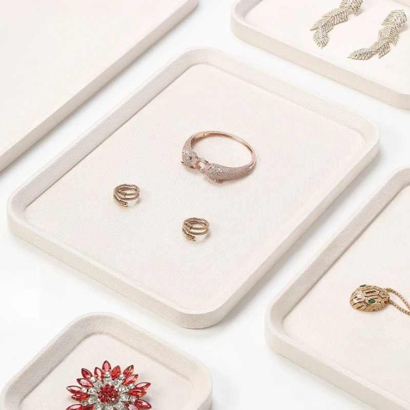 

Портативный лоток для демонстрации ювелирных изделий, женские серьги, тарелка для демонстрации, счетчик, органайзер для безделушек, контейнер, лоток для хранения браслетов и колец