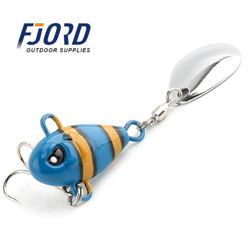FJORD Schwanz Spinner Köder 7g 10,5g 14g 21g Angeln Locken Vib Metall Casting Shore Jig Löffel angeln Künstliche Köder Zubehör