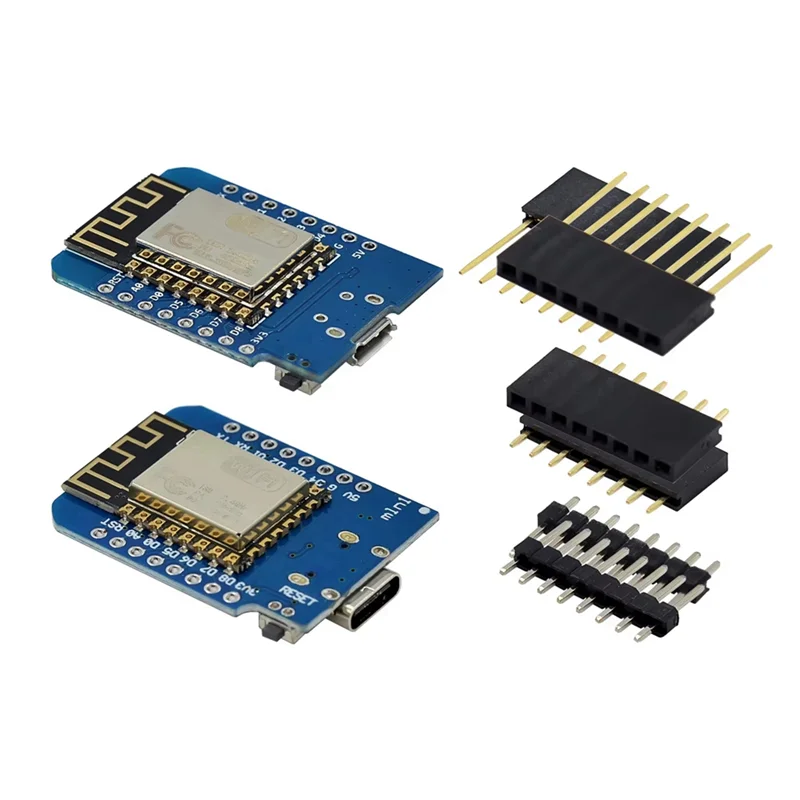 

New--2Pcs ESP8266 ESP-12 CH340G CH340 V2 USB For Wemos D1 Mini WIFI Development Board D1 Mini Nodemcu Lua Iot Board