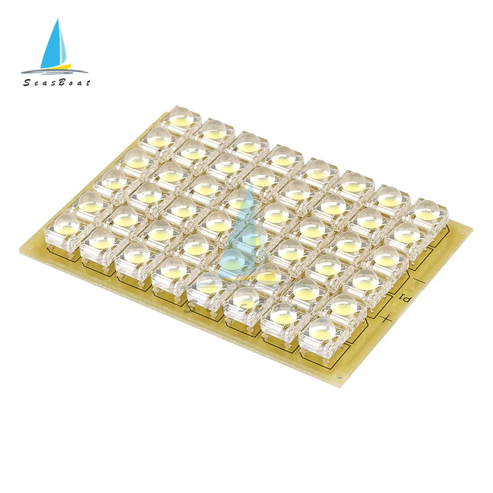 ICSI016A ICSH026A 10V-14V DC 5V 300mA 48 Lamp Beads LED Light Board Module Night Market Lights 8*8 Dot Matrix Control Module