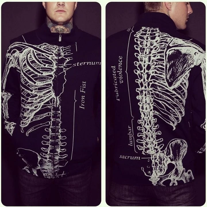 

y2k субкультура уличная винтажная винтажная черная куртка с черепом и воротником-стойкой для мужчин и женщин осенние и зимние бархатные топы