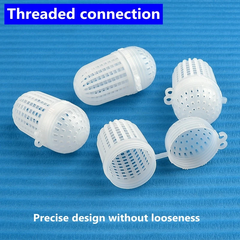 3~100PCS Bait Ball Garden Irrigation Fittings Fish Tank Filter Cup Water Pump Protect Hose Mesh Fish Catching Accessories