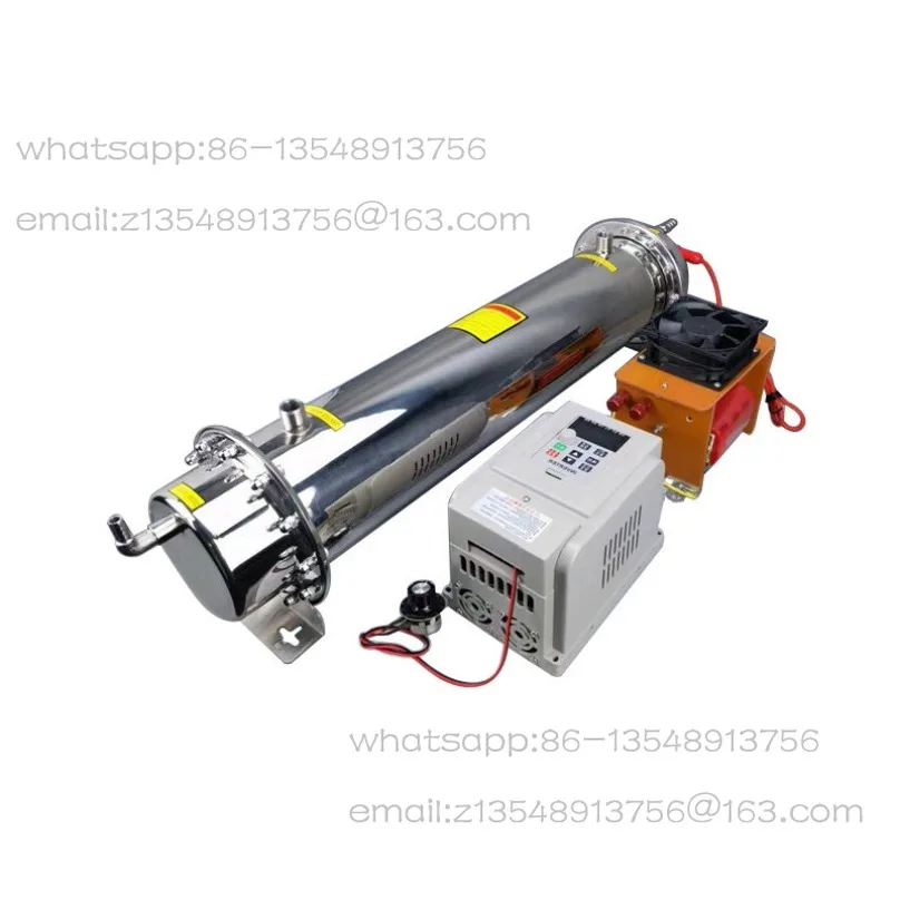 

Генератор озона 100G для стерилизации и дезинфекции, с водяным охлаждением, высокой концентрацией озона, регулируемой мощностью.