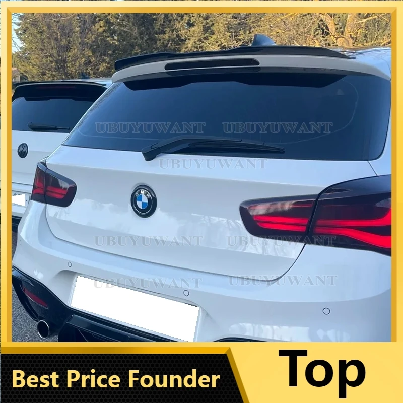 For BMW 1 Series F20 F21 116i 120i 118i M135i 2018 2019 2020 Hatchback Rear Trunk Lip Rear Roof Spoiler Wing Body Kits Tuning