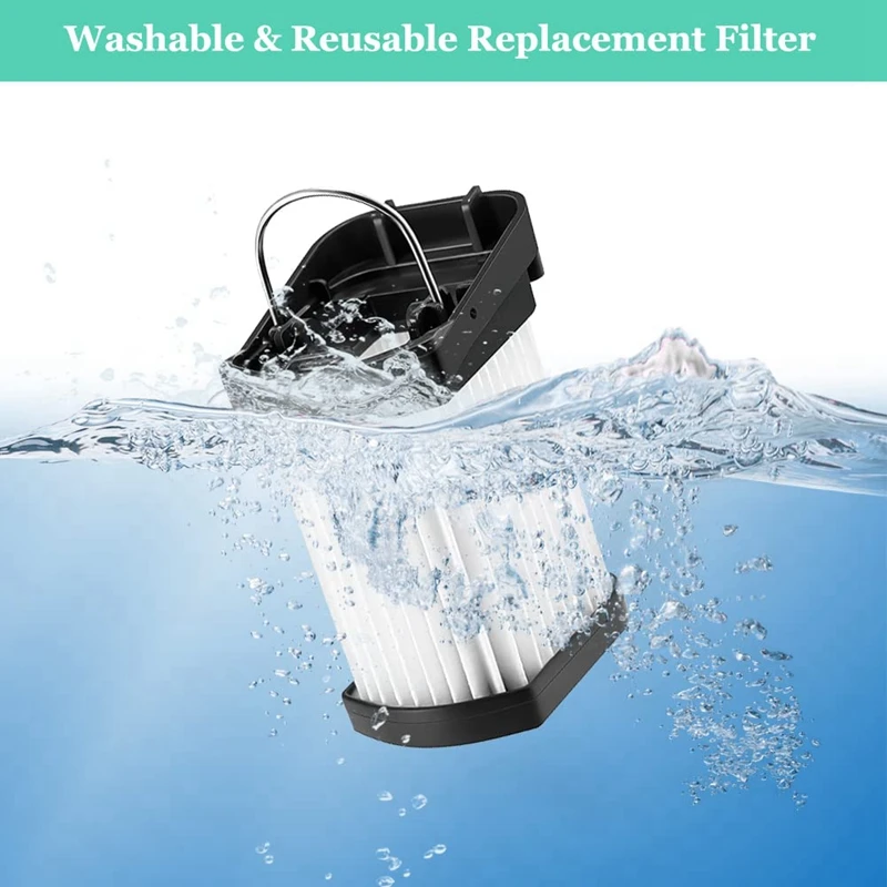 Filtro HEPA para aspirador de pó tubarão, XFFWV400, Peças sobressalentes, Acessórios, Compatível para WV401, WV401PK, WV401BL