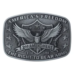 The Right To Bear Arms Belt Buckle 2 nd Amendment America‘s Freedom