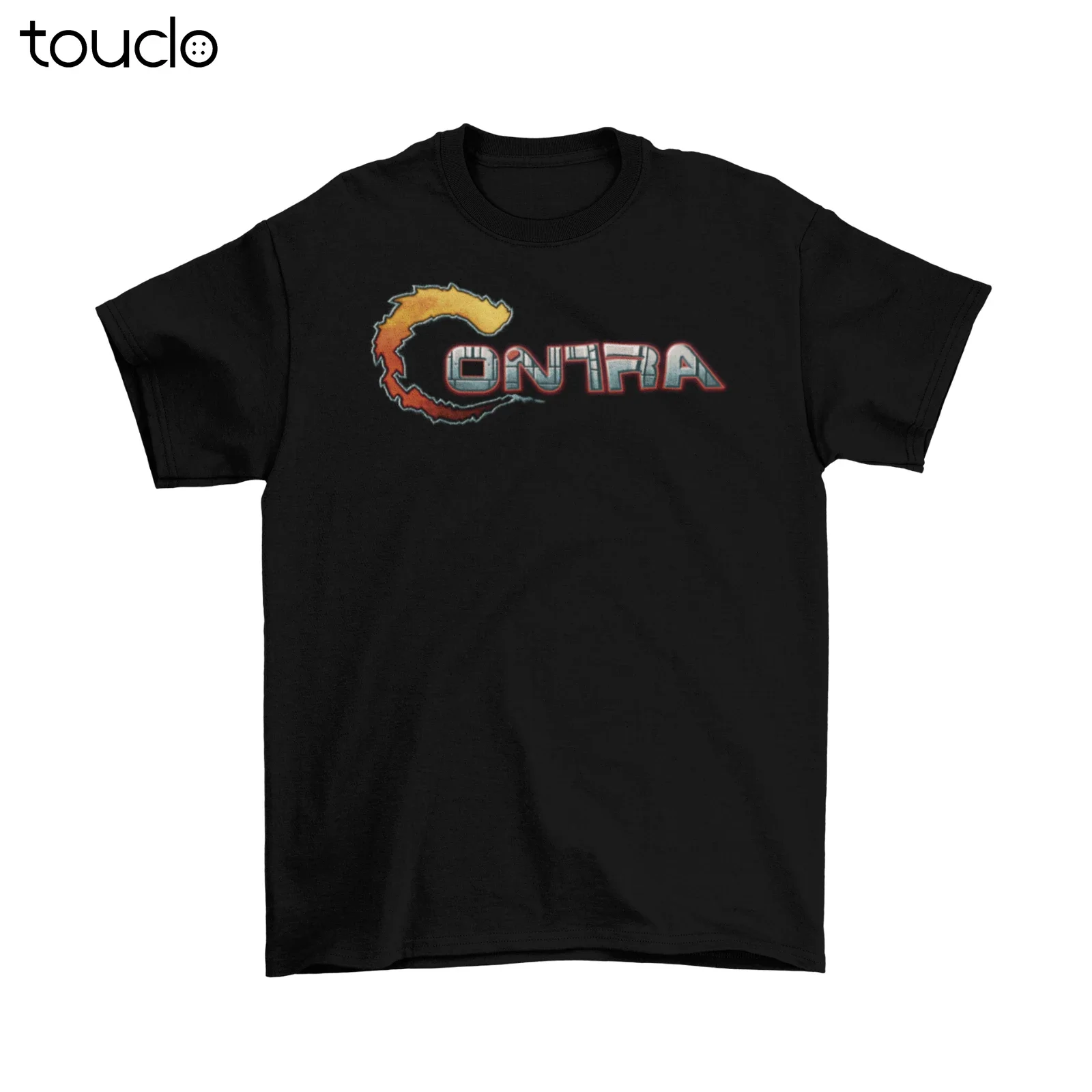 Contra camiseta unissex algodão adulto engraçado videogame retrô velha escola nes novo
