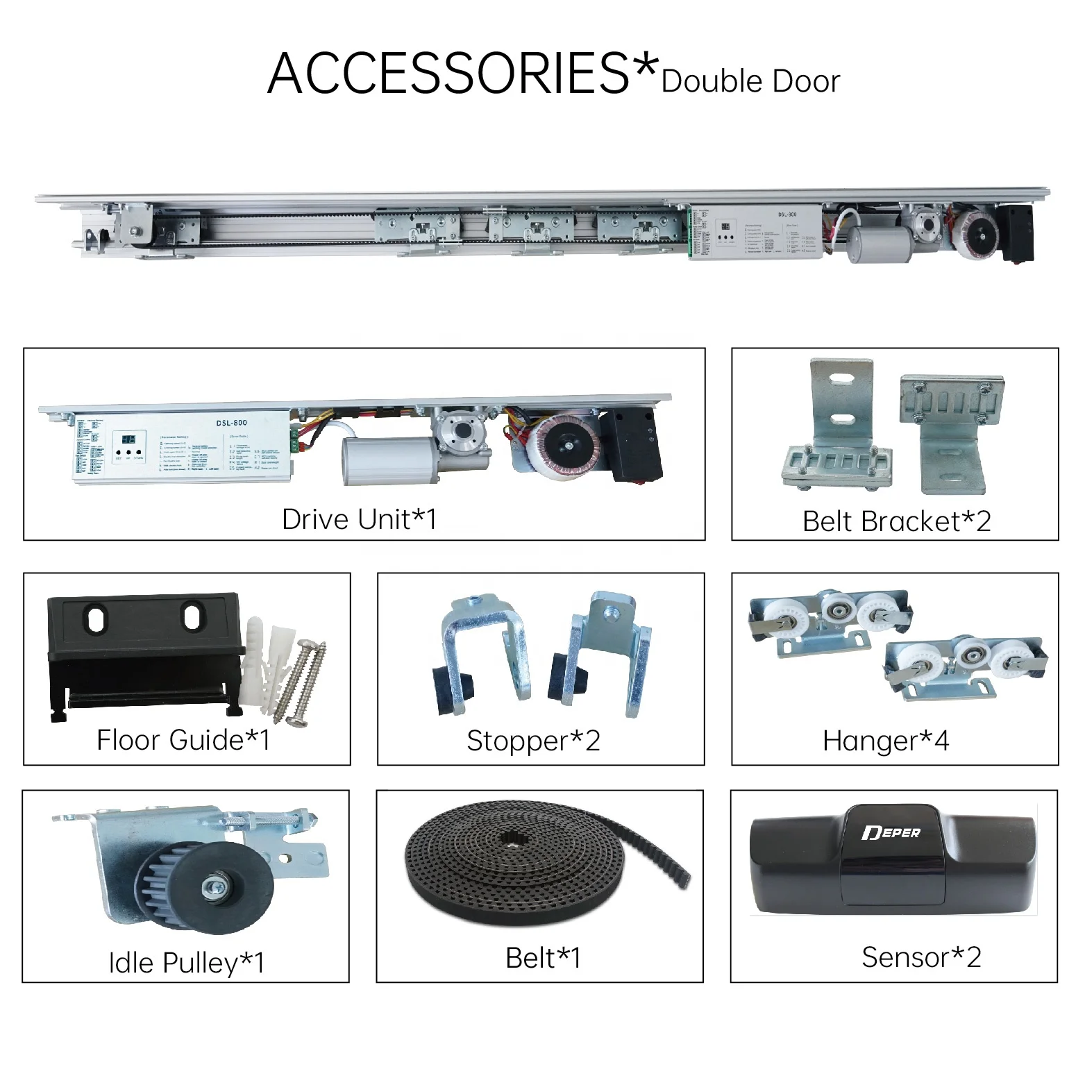 DSL-800 LED Display Controller Remote Control Automatic Door Opener Operators