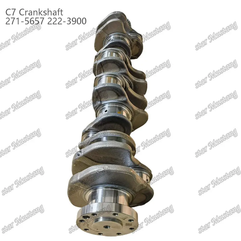 Crankshaft C7 Forged Steel 271-5657 222-3900 For Caterpillar Engine