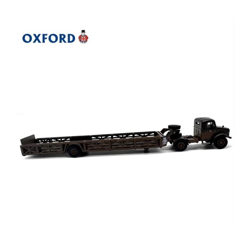 OXFORD Diecast in scala 1:76 in lega militare rimorchio semi-rimorchio modello di camion prodotto finito giocattolo di simulazione modello statico display