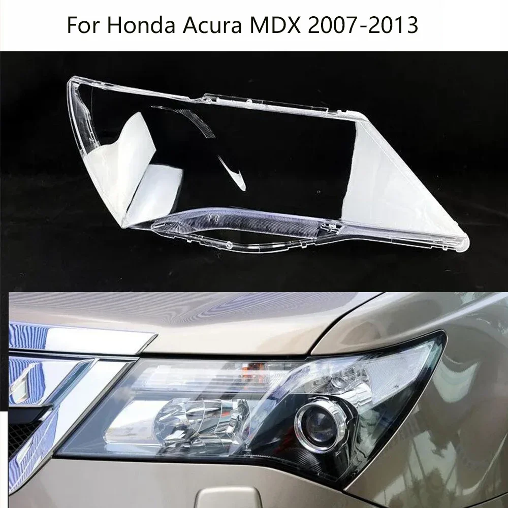 

HTTCY Для Honda Acura MDX 2007 ~ 2013 передняя автомобильная фара, крышка объектива, крышка лампы, абажур, фара, маска