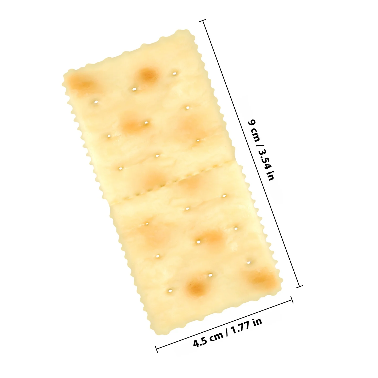 5 قطعة نماذج طعام البسكويت الاصطناعي لمسة واقعية من حيث التكلفة الفعالة ديكور المطبخ عرض الأطعمة المزيفة البسكويت