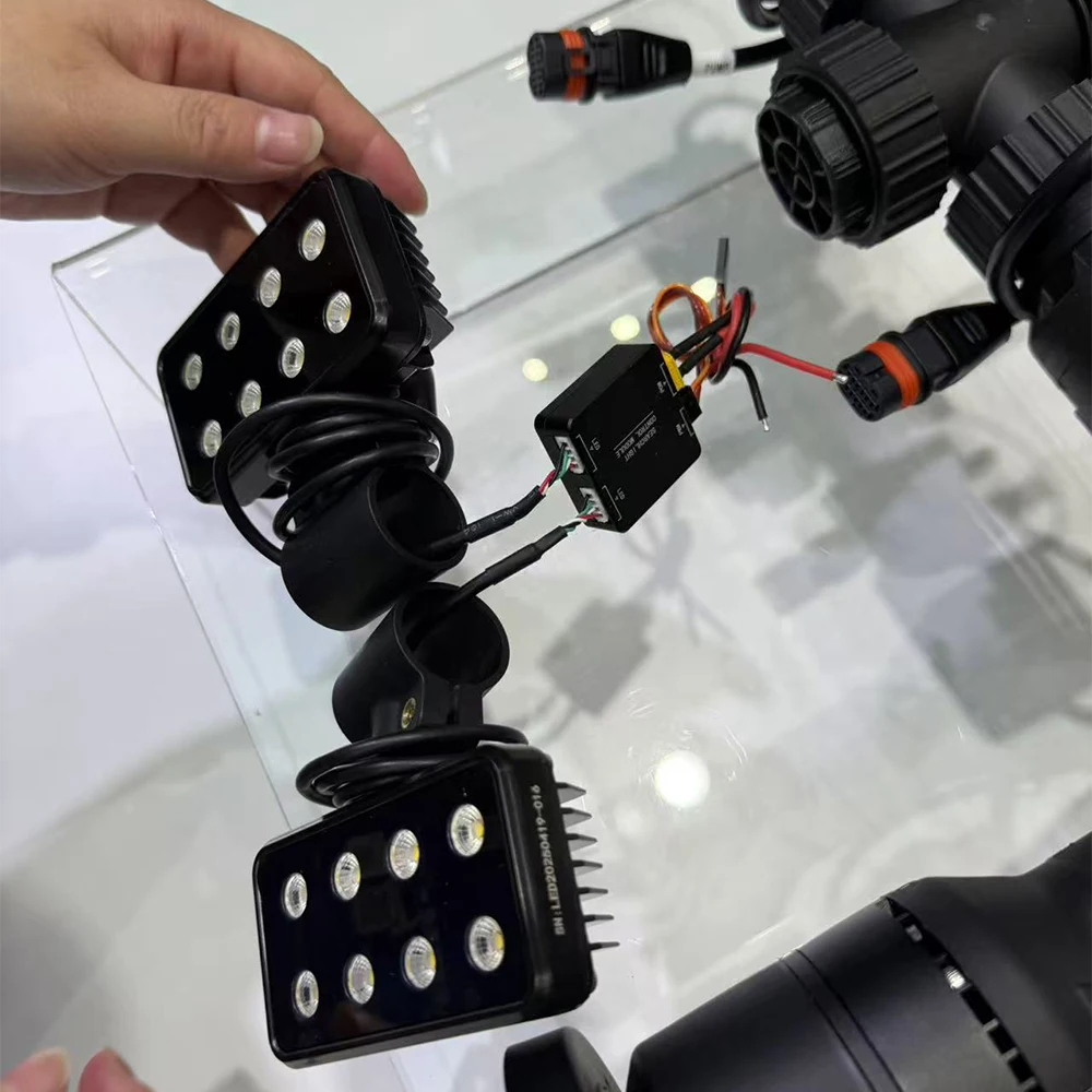 New Release EFT 80w High Brightness Drone Spotlight 30mm/2pcs for EFT Z30 Z50 Agricultural Drone Sprayer Night Flight Assistant
