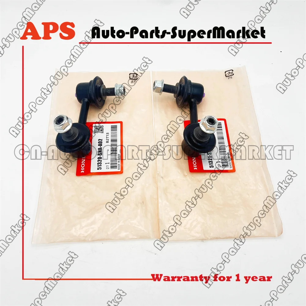 2 ชิ้นด้านหน้า Sway Bar Stabilizer End Link ชุดสําหรับ 2006-2011 Honda Civic 51320-SNA-A 0151321 -SNA-A01 อุปกรณ์ตกแต่งรถยนต์ เครื่องมือ bmw e90