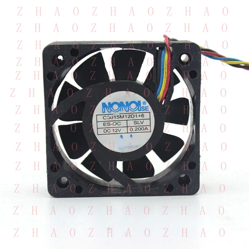 

L+ 1pcs for G5015M12D1+6 DC 12V 0.2A 4pin PWM Car Audio Cooling Fan 50*50*15mm