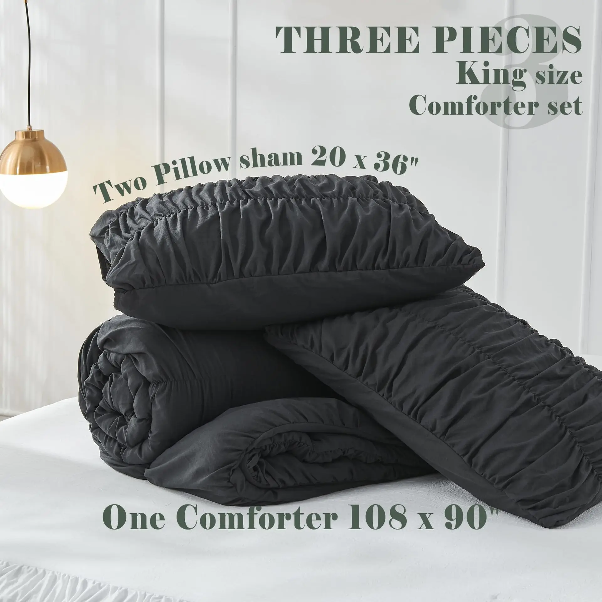 Bed Linen Bed Sheet Bedding Comforter Sets Wrinkled Light Brown Bohemian Fluffy Bedspread Bedding Duvet Cover 2/3 Pcs Set