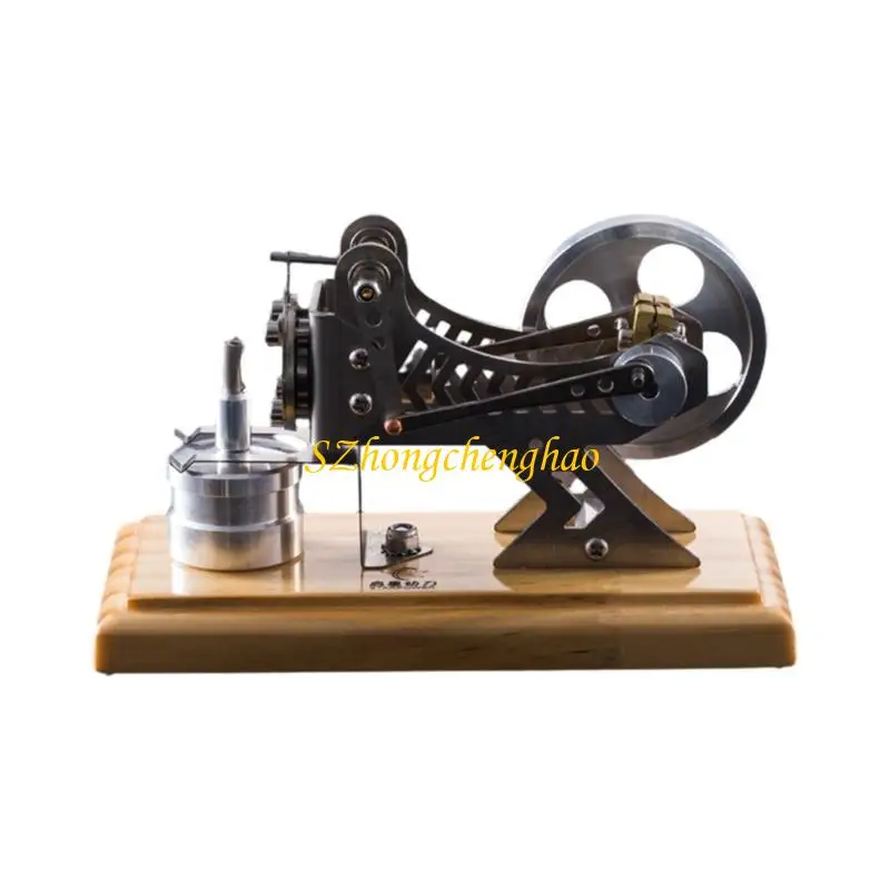 

Stirling Engine Model Hot Air Stirling Engine Motor Model Physical Science Education Toy for Student Challenging Gift 601D