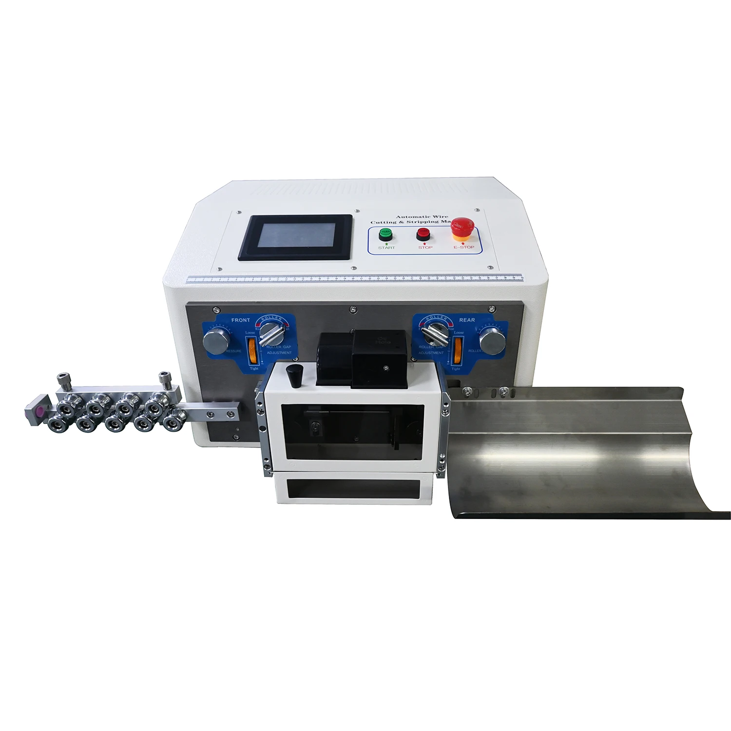 

Fully Electrical Wire Cable Stripping Machine Automatic Cable Wire Cutting Stripping Machine