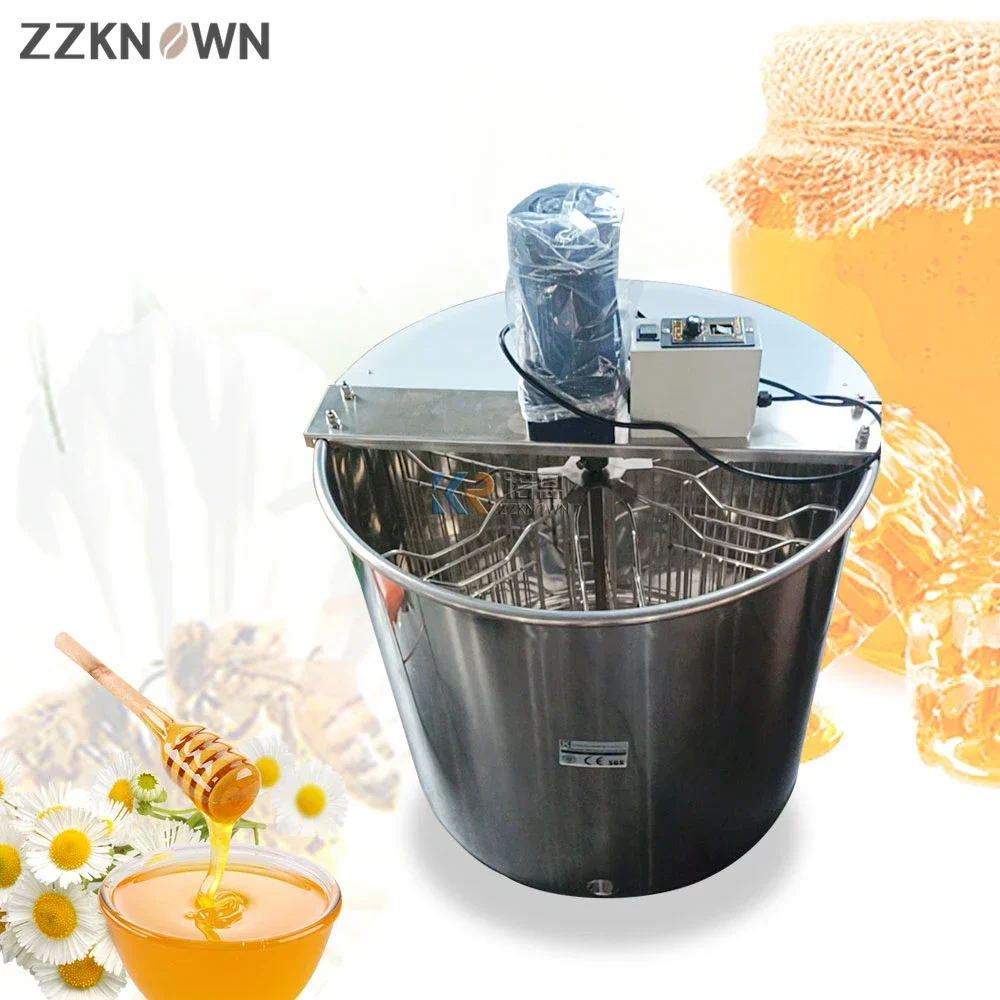 2024 Best Radial Honey Extractor Electrical 2/4 /6/8/10/12/116/20/40 Frames Shake Extraction Machine Honey Shaker