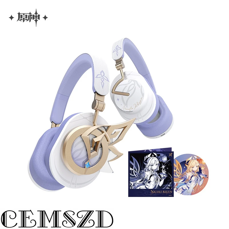 [Genuine] Official Game Genshin Impact Nicole Reeyn Cosplay Portable Headset Accessories Anime Character PropsHalloween Gifts