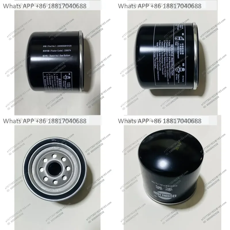 1PC for Quanchai Engine V35 Forklift Filter Element 2409532810120 Replacement Part High Quality Air Oil Fuel Filter