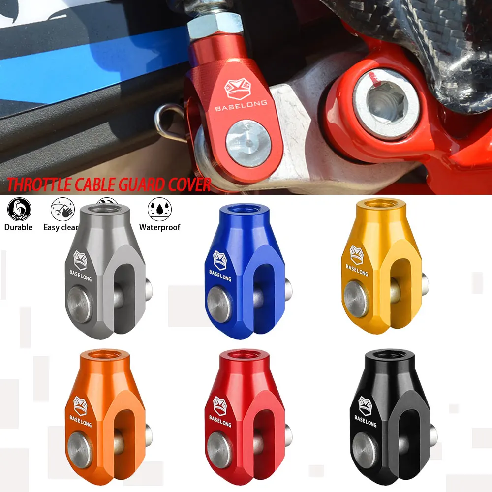 

For Yamaha YZ250F YZ250FX YZ450F YZ450FX YZ 250F/FX 450F 450FX Motorcycle Rear Brake Clevis Throttle Cable Guard Cover Protector