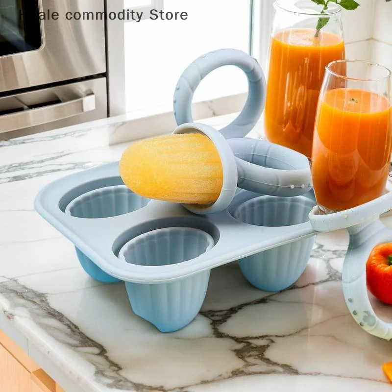 1Pc BPA-Free Silicone Gelato e Latte Materno Popsicle Stampi FAI DA TE Stampo Per Gelato Fatto In Casa Estate Sorbetto Yogurt Gadget Da Cucina