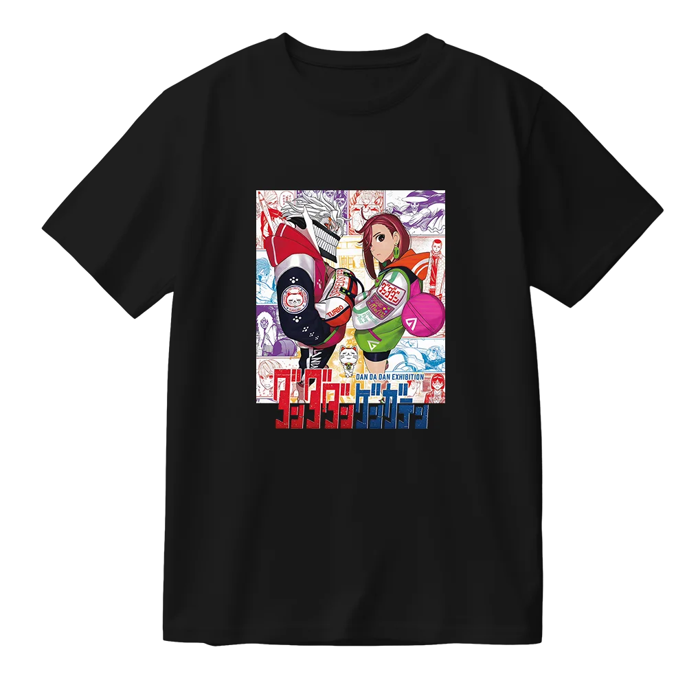 

Dandadan Merch T-shirt Merch Men Short Sleeve Women Funny Tee Unisex Harajuku Tops Streetwear T-shirt Gift