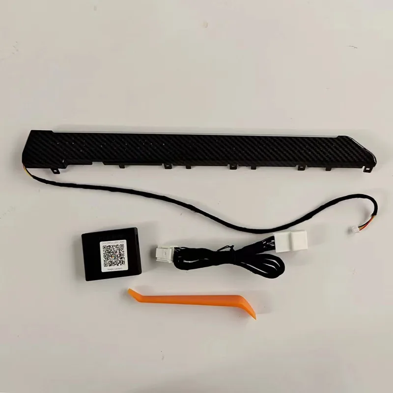 For Toyota Corolla cross 2020-2024 Decorative Ambient Light LED Car Atmosphere Lamp illuminated Strip 64 Colors Button Control