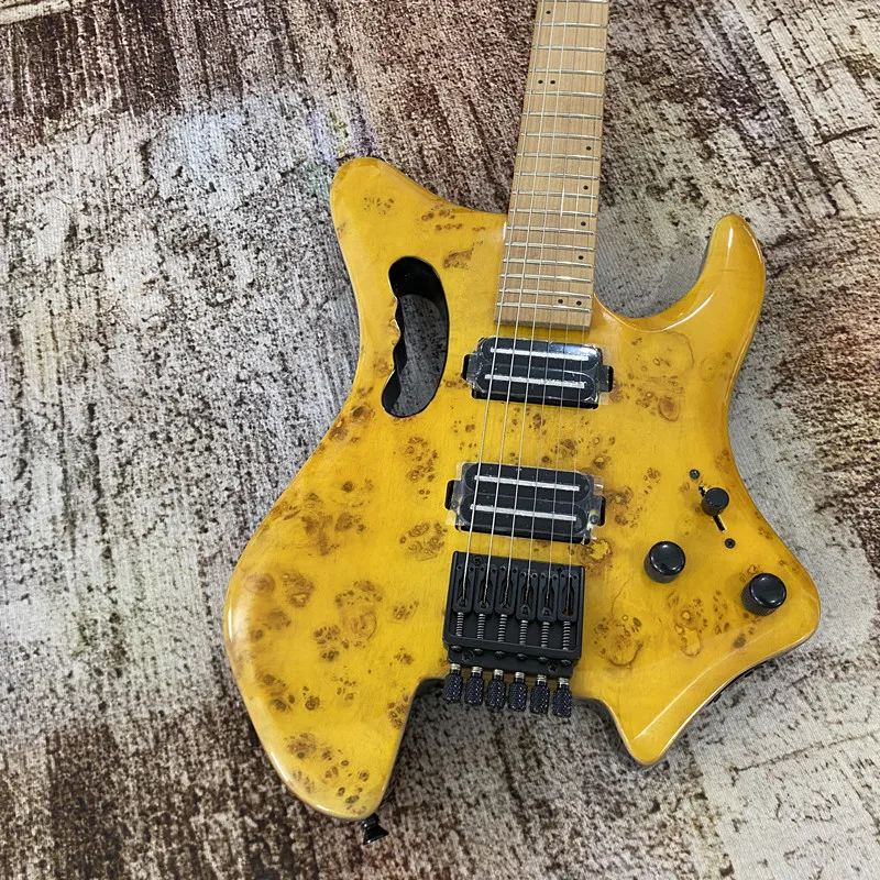 Vicers Guitarra elétrica, com escala de bordo, corpo de basswood, captador HH de 6 cordas, 24 trastes, guitarra elétrica rock