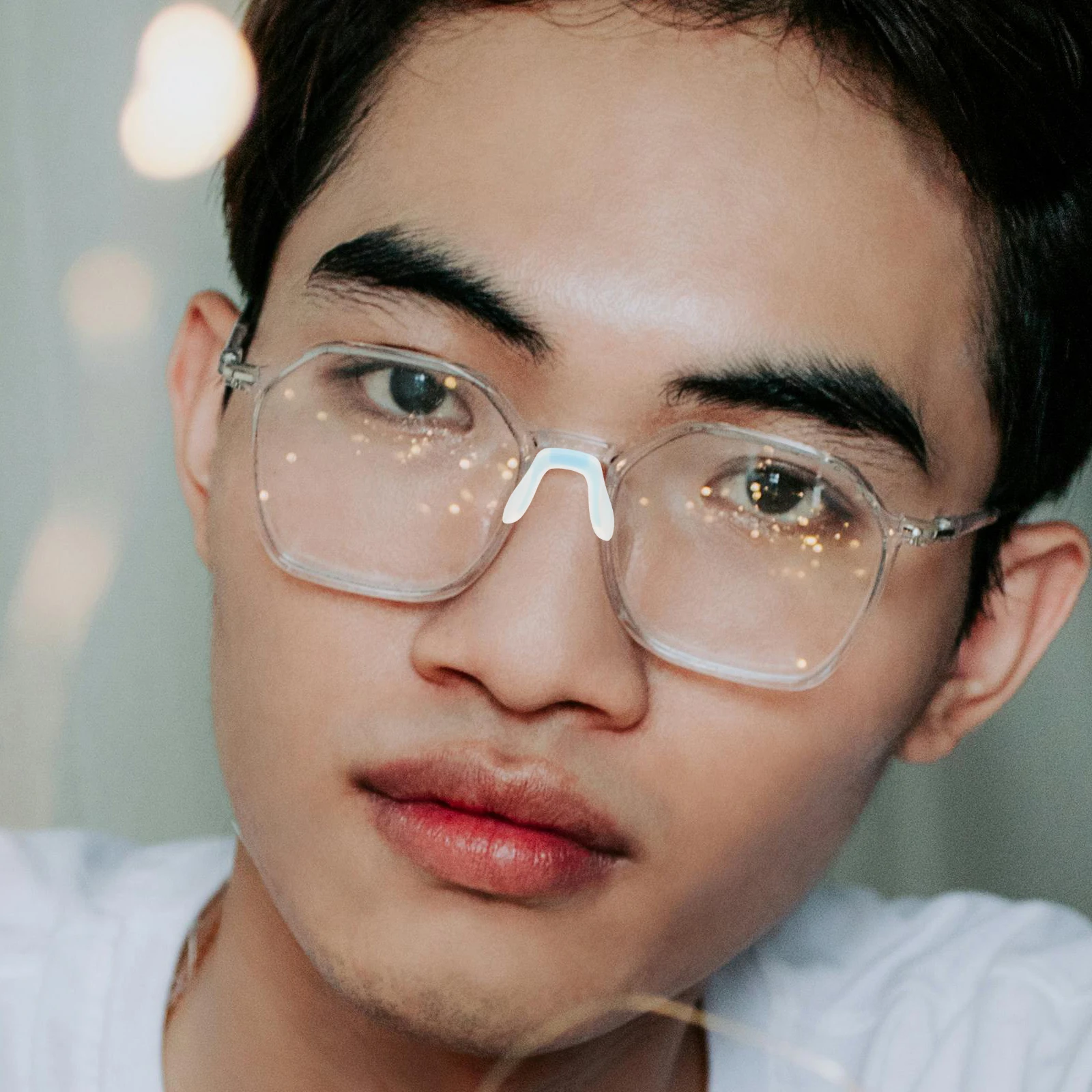 

2pcs Soft Silicone For Eyeglasses Anti-Slip Replacement Comfortable Glasses Eyewear Accessories Lightweight Replacement