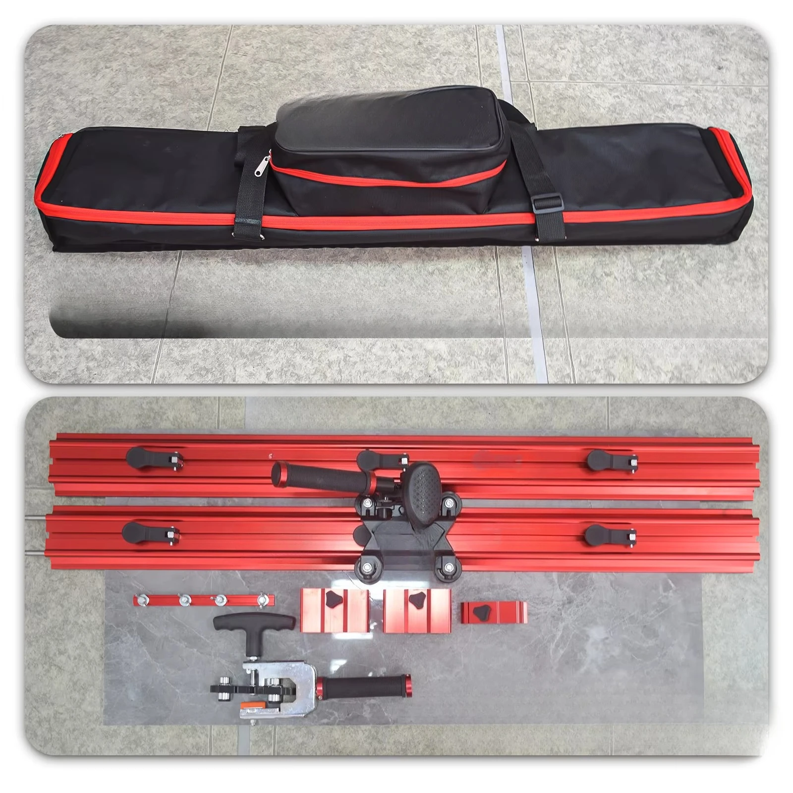 Portable Manual Tile Cutting Tool 2000mm Rail for Tile Cutter Marble Granite Porcelain Slab Cutting Machine Guide Rail 2m