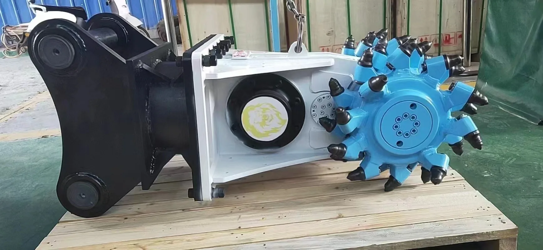 Hydraulic Rock Milling Machine Stable Performance Milling Equipment For Hard Rock And Concrete Breaking