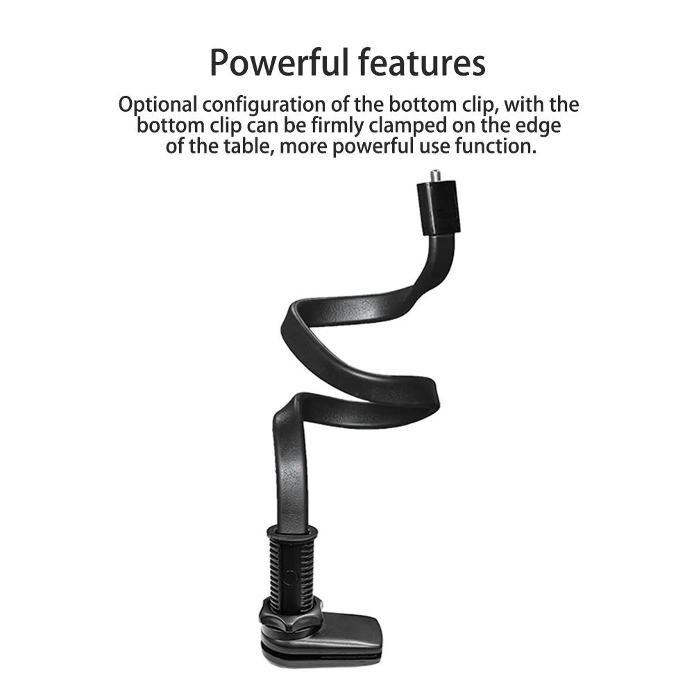 Camera Holder Baby Monitor Adjustable Bracket Universal 1/4 Screw Flexible Clip Hose Camera Mount Security Camcorder Stand