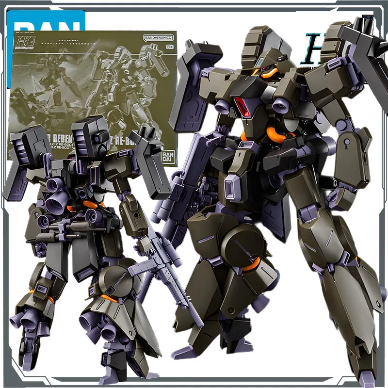 

Bandai Original MODEL KIT GUNDAM HGUC AMX-014R REBEN - WOLF 1/144 Anime Action Figure Assembly Model Toys Model Gifts for Boys