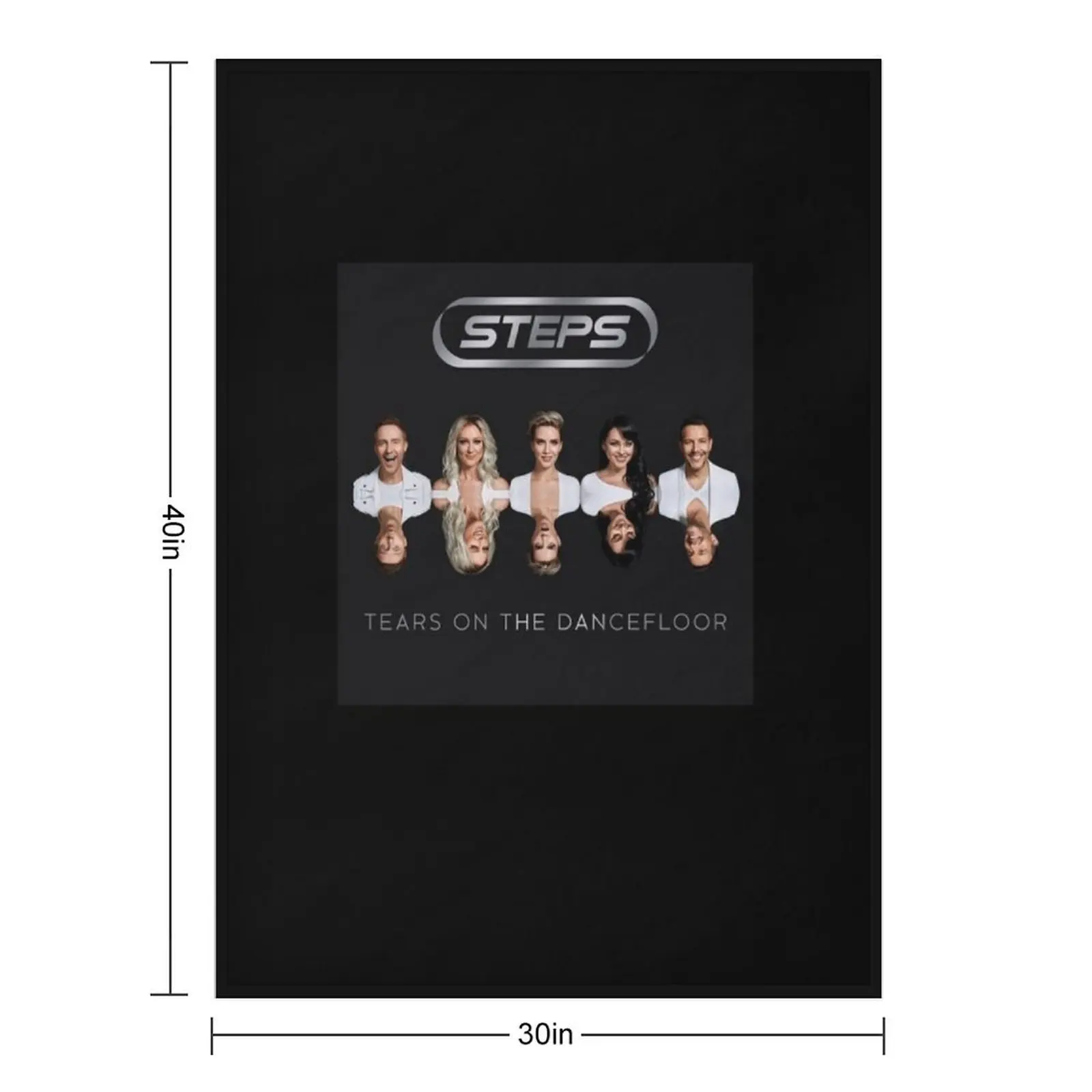 Steps Tears On The Dancefloor Album Classic T Shirt Throw Blanket Weighted Tourist Blankets For Bed Warm Blankets