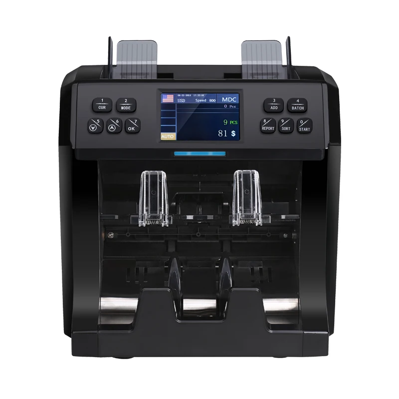 2025 New Model Money Sorter Portable Multi-Currency Money Counting Machine | Automatic Bill Counter & Cash Sorter With Printer